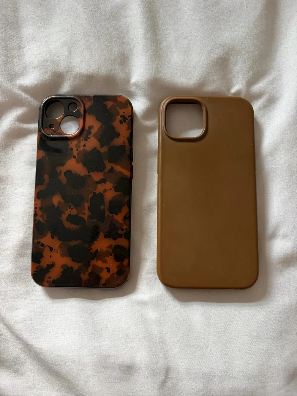 Brown and Tortoiseshell iPhone Case Set - iPhone 13